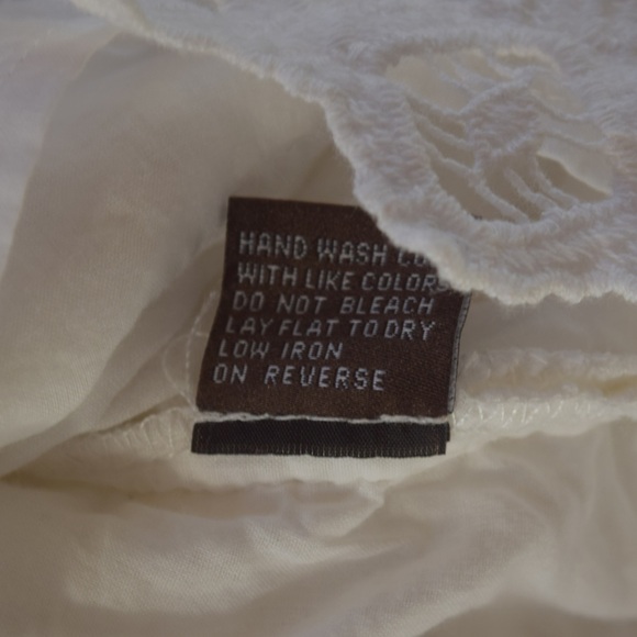 J. McLaughlin Lissa Lace Blouse White Size Small - Picture 9 of 10